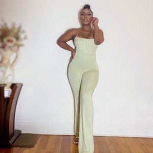 Green Jumpsuit now available on poshlyfancy.com